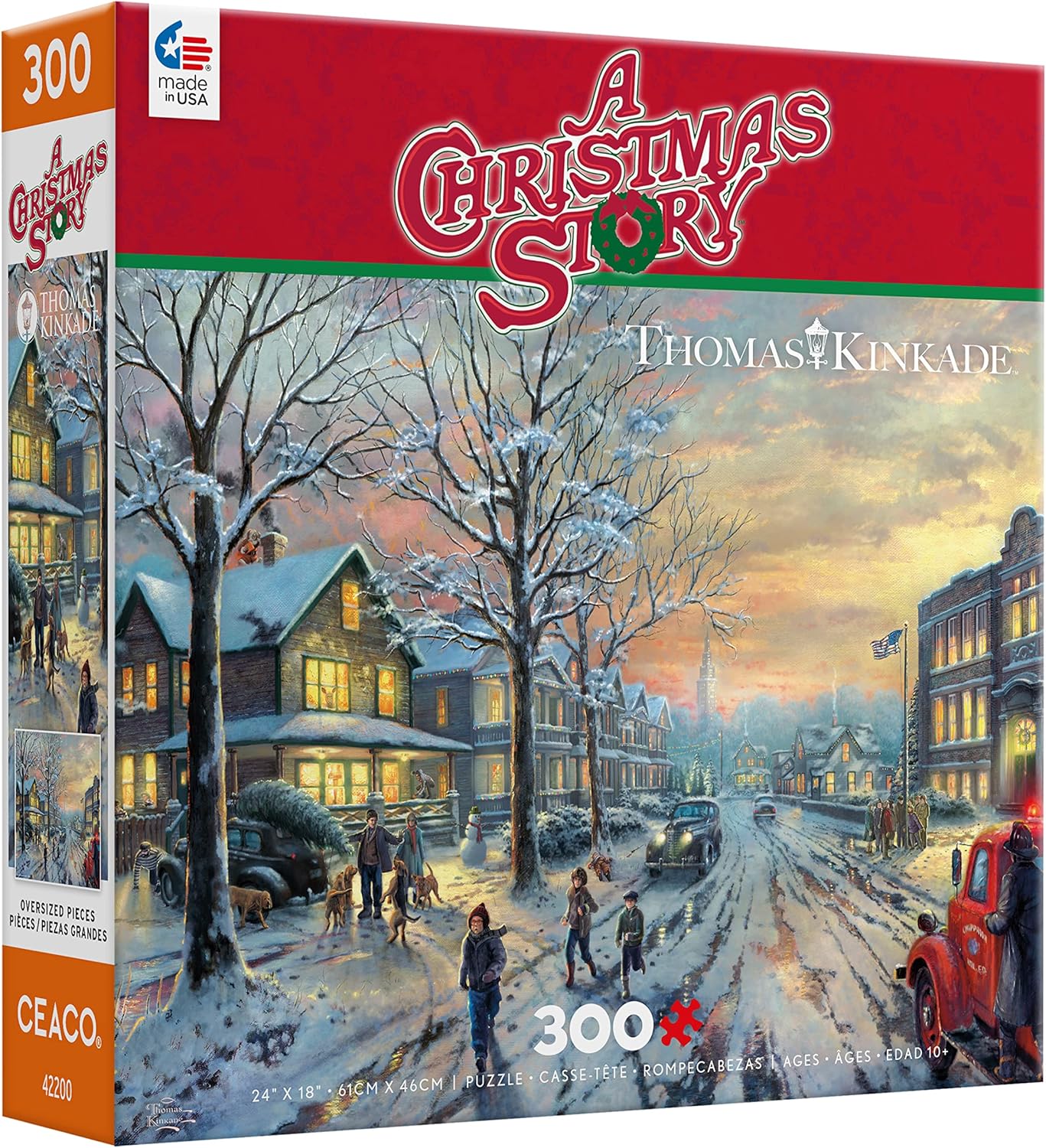 Thomas Kinkade - A Christmas Story (300 pc puzzle)