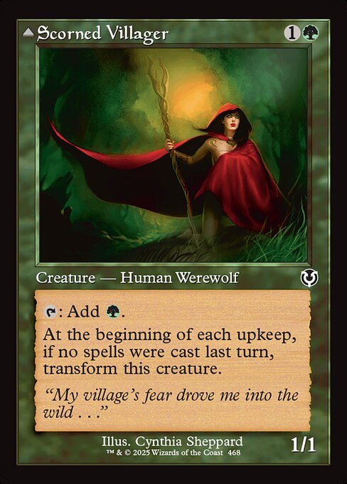 INR: Scorned Villager (Retro Frame) (Foil)