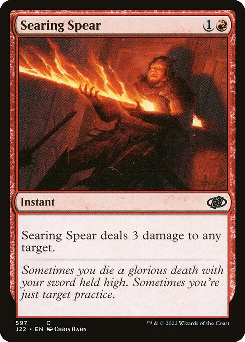 J22: Searing Spear