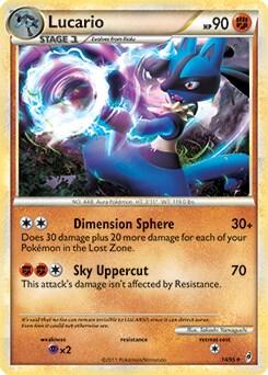 PR: Lucario - 14/95 (Call of Legends)