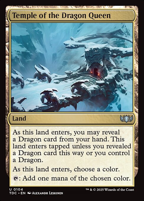 TDC: Temple of the Dragon Queen