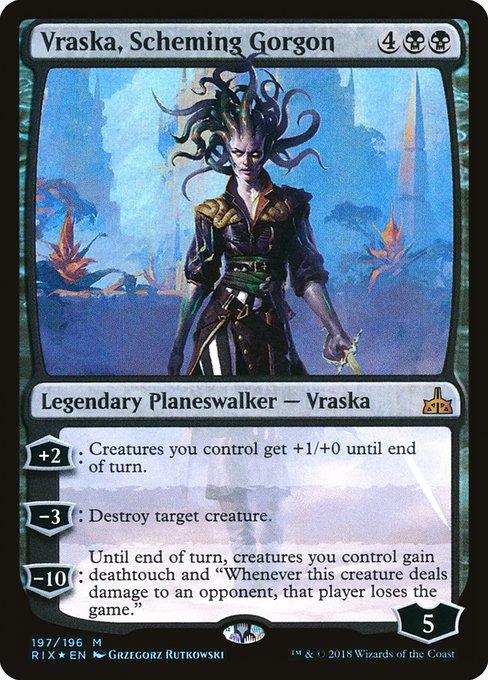 RIX: Vraska, Scheming Gorgon (Foil)