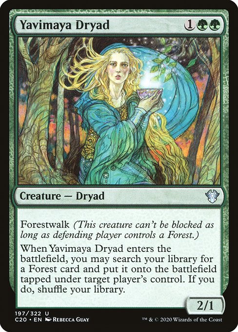 C20: Yavimaya Dryad