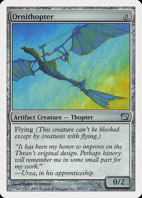 9ED: Ornithopter