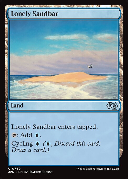 J25: Lonely Sandbar