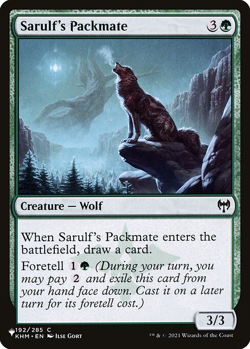PLST: Sarulf's Packmate