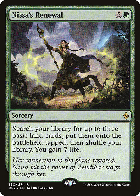 BFZ: Nissa's Renewal