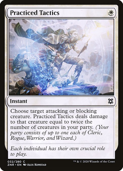 ZNR: Practiced Tactics (Foil)