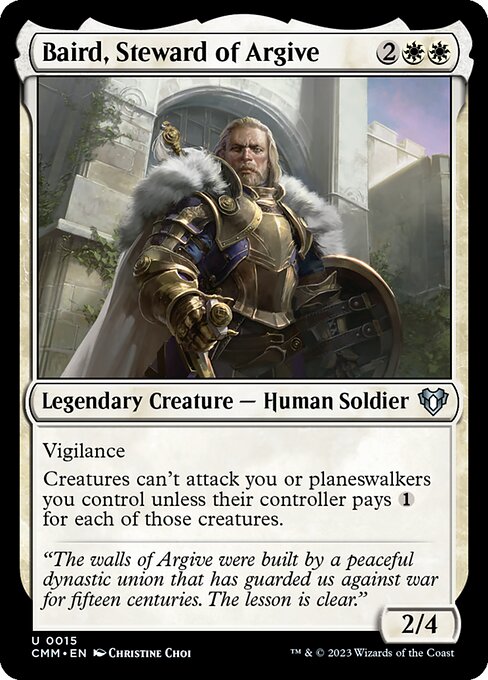 CMM: Baird, Steward of Argive (Foil)
