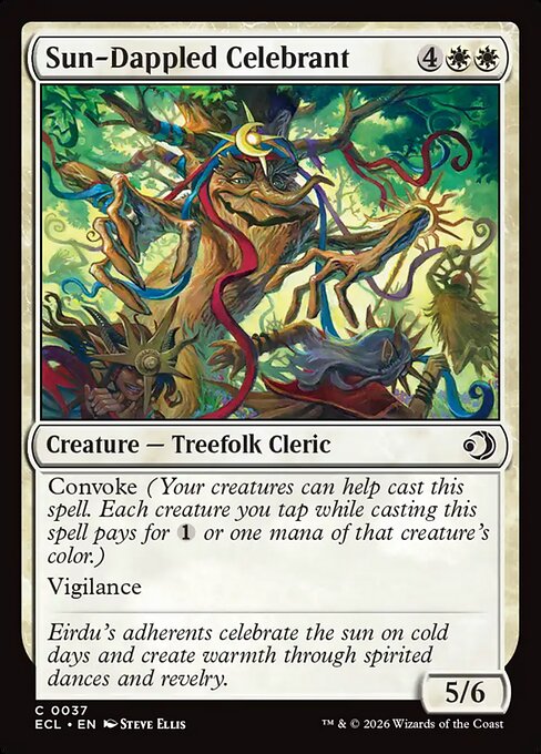 ECL: Sun-Dappled Celebrant