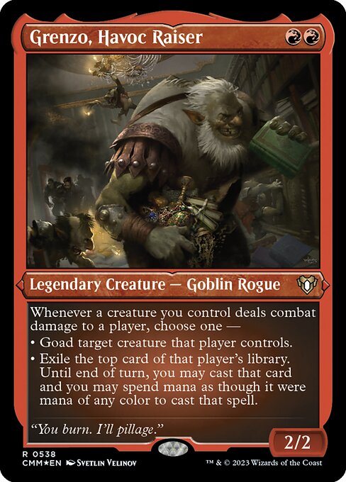 CMM: Grenzo, Havoc Raiser (Foil Etched)