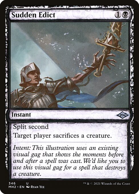 MH2: Sudden Edict (Showcase) (Foil)
