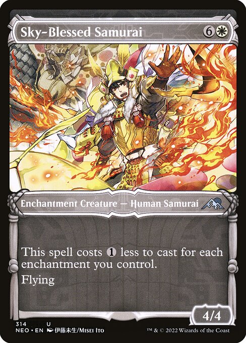 NEO: Sky-Blessed Samurai (Showcase) (Foil)
