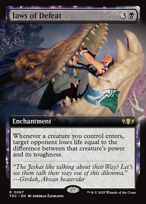 TDC: Jaws of Defeat (Extended Art)