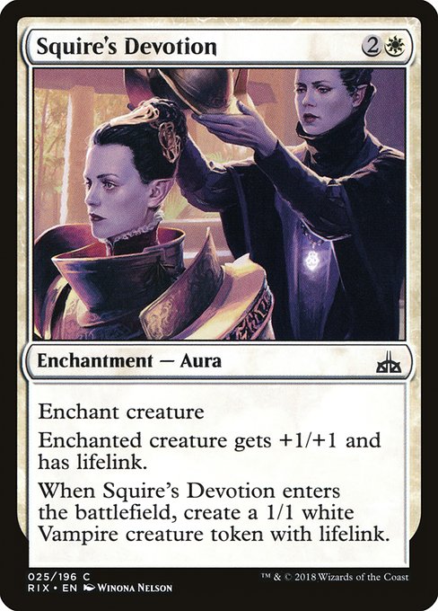 RIX: Squire's Devotion