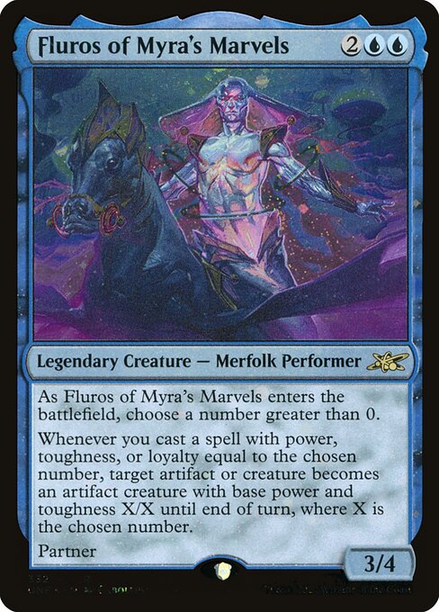 UNF: Fluros of Myra's Marvels (Galaxy Foil)