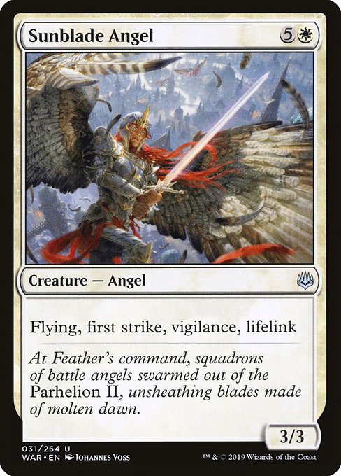 WAR: Sunblade Angel (Foil)
