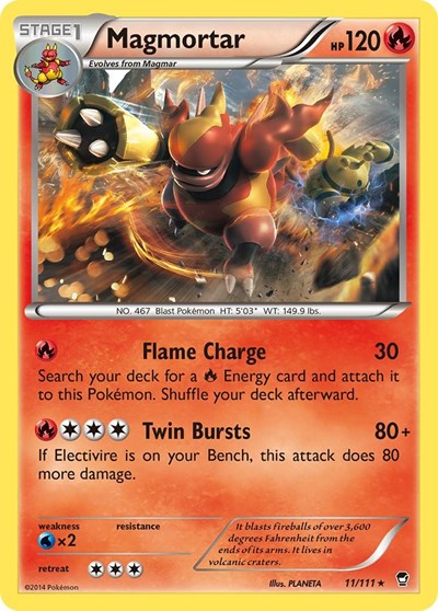 FFI: Magmortar (Reverse Holofoil)