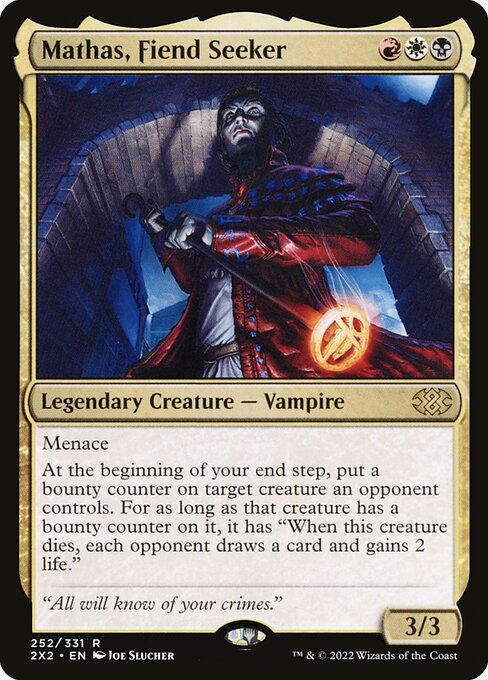 2X2: Mathas, Fiend Seeker (Foil)