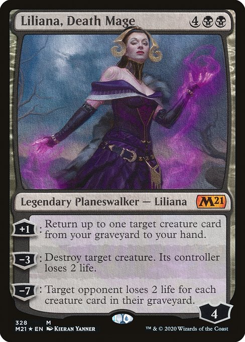 M21: Liliana, Death Mage (Foil)