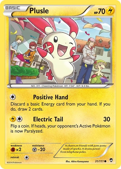 FFI: Plusle (Reverse Holofoil)