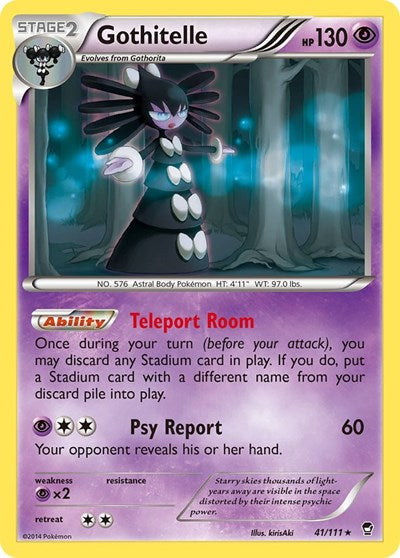 FFI: Gothitelle (Reverse Holofoil)