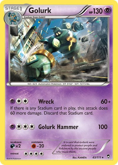 FFI: Golurk (Reverse Holofoil)