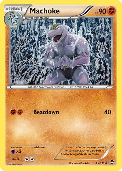 FFI: Machoke (Reverse Holofoil)