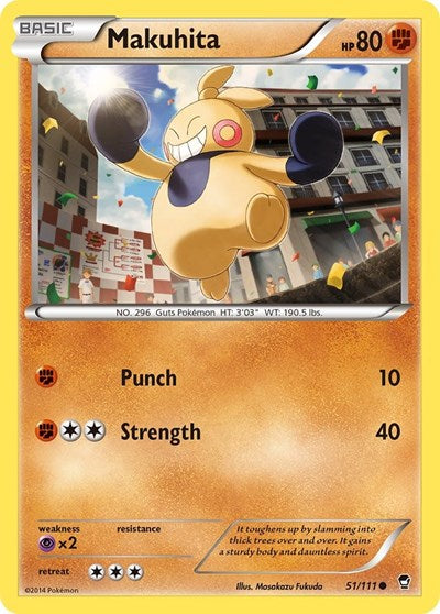 FFI: Makuhita (Reverse Holofoil)