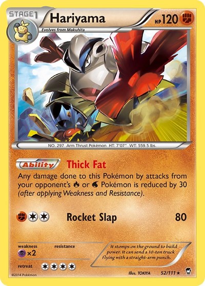FFI: Hariyama (Reverse Holofoil)
