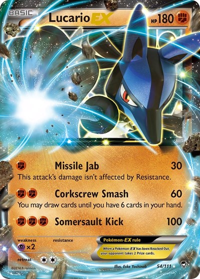 FFI: Lucario EX (Holofoil)