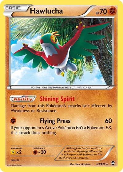 FFI: Hawlucha (Reverse Holofoil)