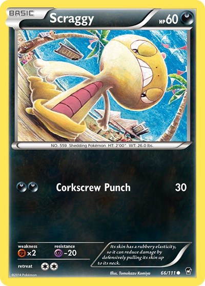 FFI: Scraggy (Reverse Holofoil)