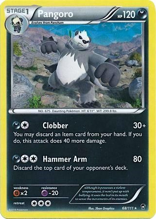 PR: Pangoro - 68/111 (Cracked Ice Holo) (Holofoil)