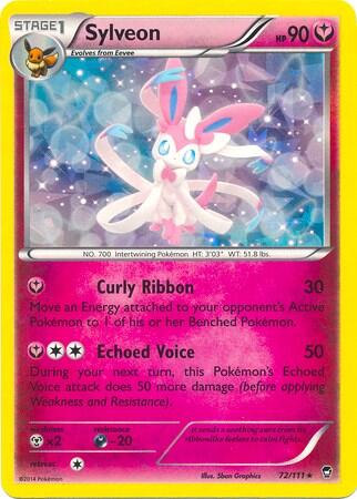 PR: Sylveon - 72/111 (XY Furious Fists) (Holofoil)