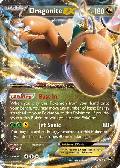 FFI: Dragonite EX (Holofoil)