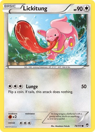 FFI: Lickitung (Reverse Holofoil)