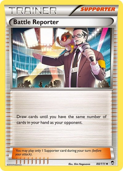 FFI: Battle Reporter (Reverse Holofoil)