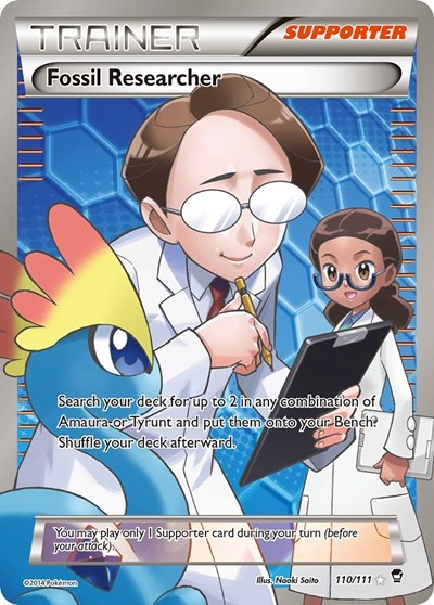 FFI: Fossil Researcher (110 Full Art) (Holofoil)