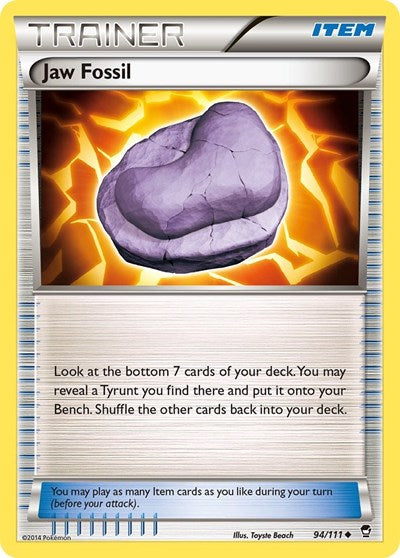 FFI: Jaw Fossil (Reverse Holofoil)