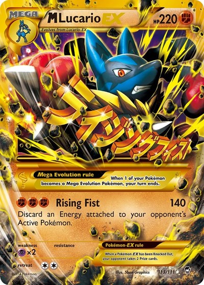 FFI: M Lucario EX (Secret) (Holofoil)