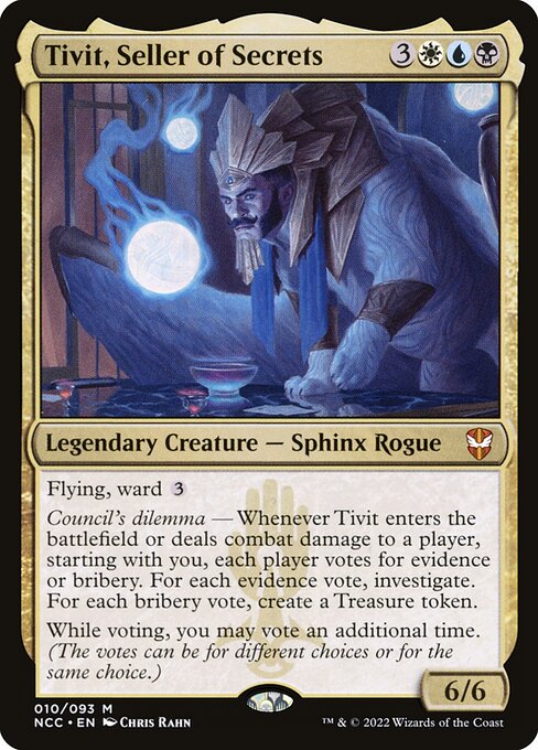 NCC: Tivit, Seller of Secrets (Foil)