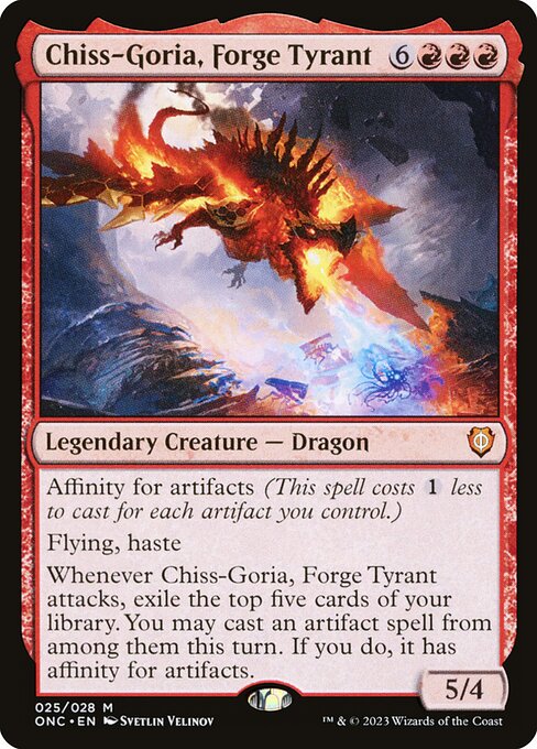 ONC: Chiss-Goria, Forge Tyrant (Foil)