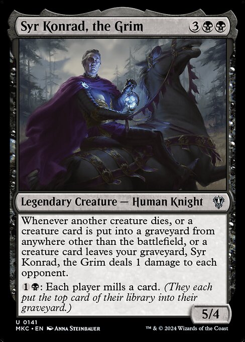 MKC: Syr Konrad, the Grim