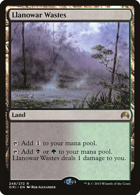 ORI: Llanowar Wastes (Foil)