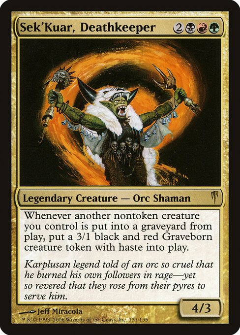 CSP: Sek'Kuar, Deathkeeper (Foil)