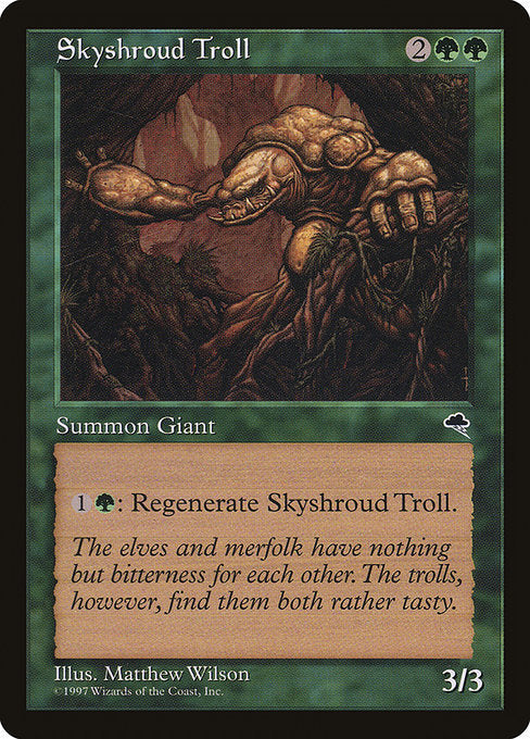 TMP: Skyshroud Troll
