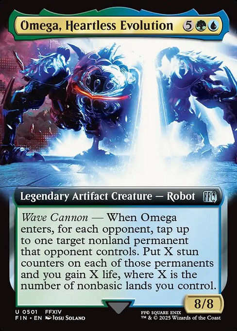 FIN: Omega, Heartless Evolution (Extended Art) (Foil)