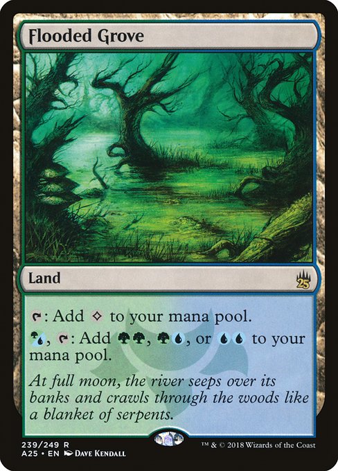 A25: Flooded Grove (Foil)