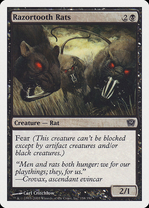 9ED: Razortooth Rats